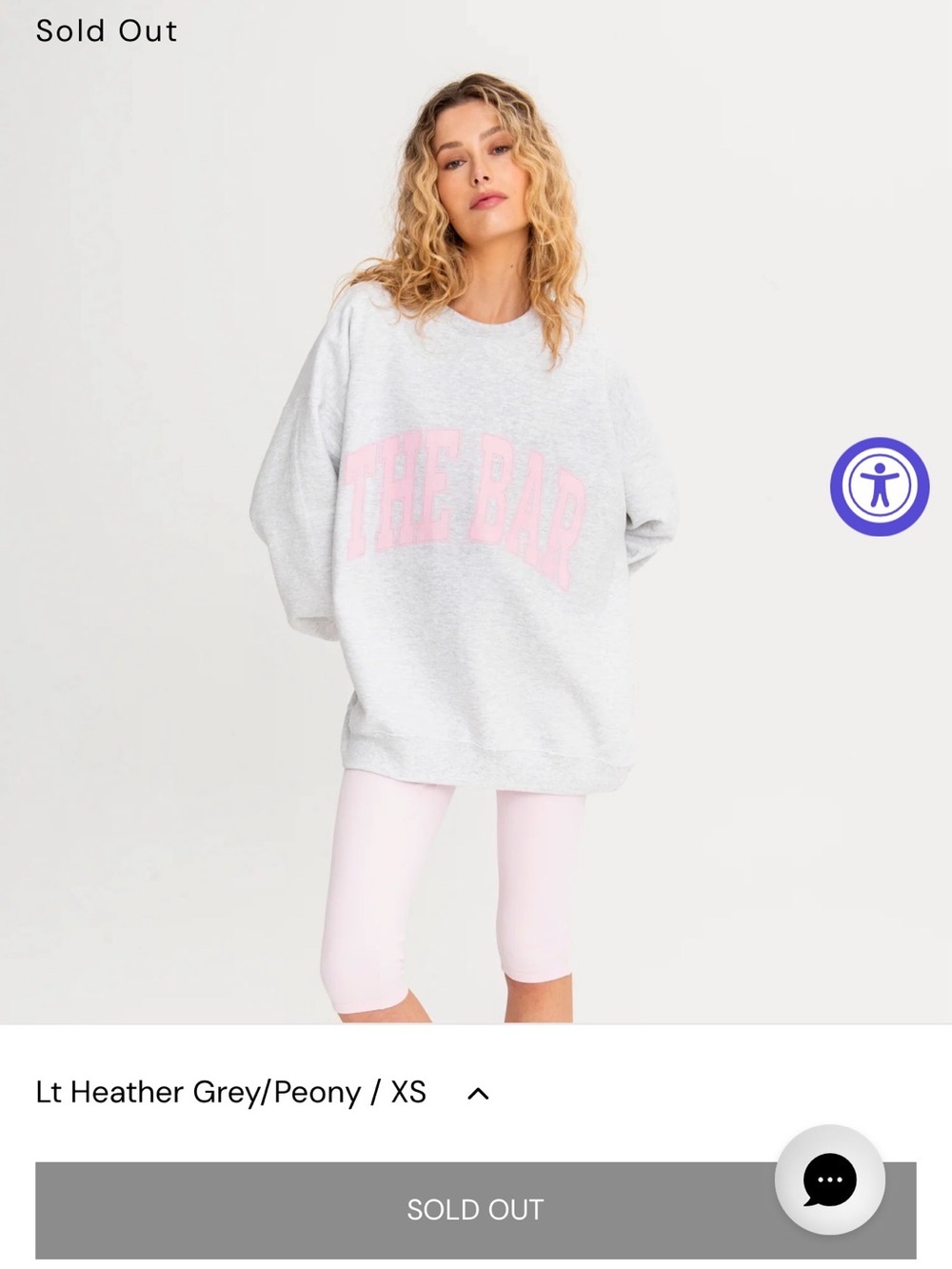 THE BAR SWEATSHIRT